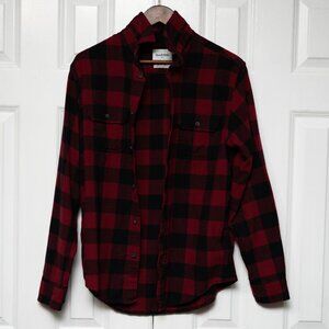 Goodfellow & Co Dark Red flannel